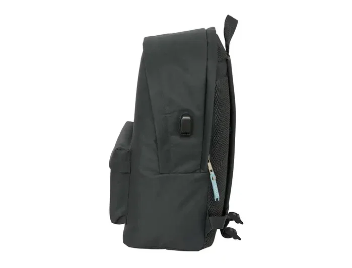 Safta Mochila Doble para Portátil 15,6 Pulgadas con USB El Pulpo Basics Grafito Safta Mochila Doble para Portátil 15,6 Pulgadas con USB El Pulpo Basics Grafito