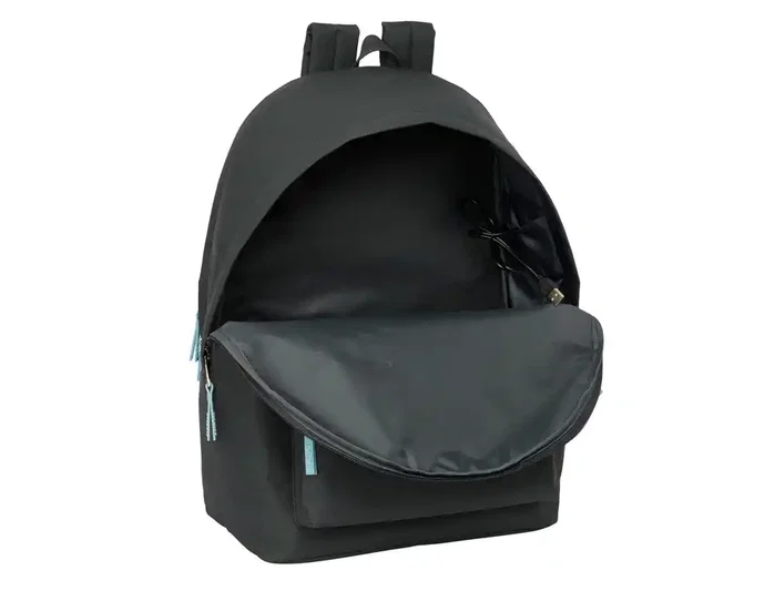 Safta Mochila Doble para Portátil 15,6 Pulgadas con USB El Pulpo Basics Grafito Safta Mochila Doble para Portátil 15,6 Pulgadas con USB El Pulpo Basics Grafito