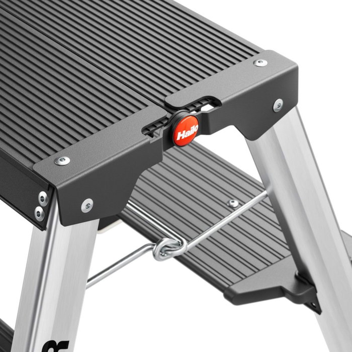 Hailo Master D70 Taburete Plegable de Doble Escalón Hailo Master D70 Taburete Plegable de Doble Escalón