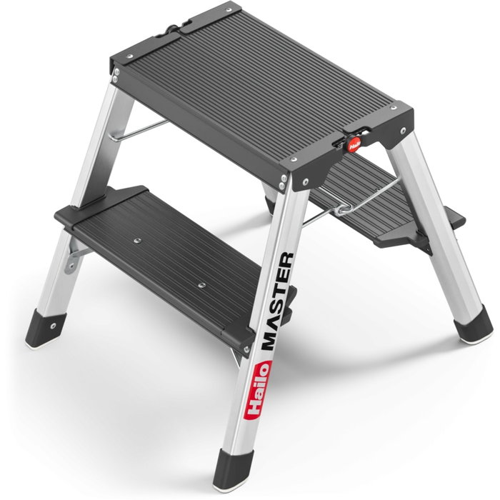 Hailo Master D70 Taburete Plegable de Doble Escalón Hailo Master D70 Taburete Plegable de Doble Escalón
