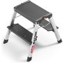 Hailo Master D70 Taburete Plegable de Doble Escalón