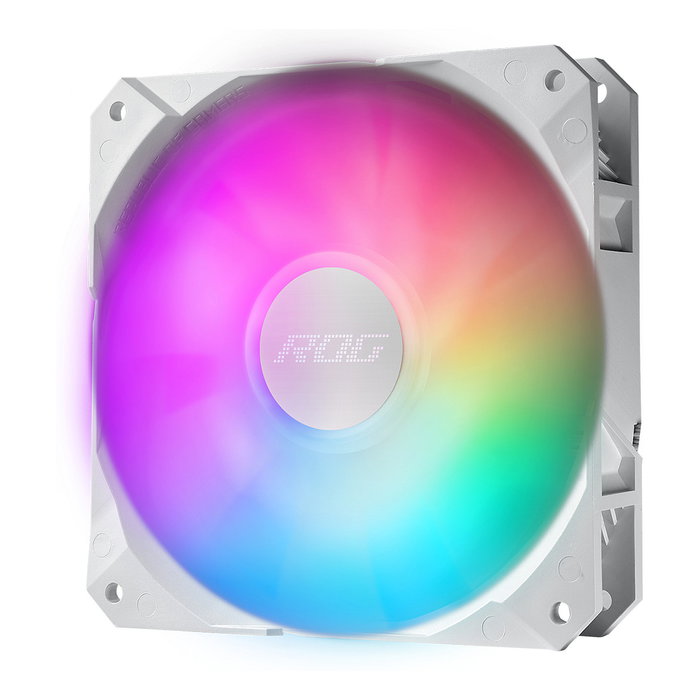 ASUS ROG Strix LC II 240 ARGB White Edition - Sistema de Refrigeración Líquida AIO, 240 mm, Ventiladores 120 mm ARGB, Blanco, Compatible con Intel y AMD