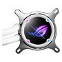 ASUS ROG Strix LC II 240 ARGB White Edition - Sistema de Refrigeración Líquida AIO, 240 mm, Ventiladores 120 mm ARGB, Blanco, Compatible con Intel y AMD