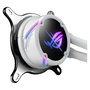 ASUS ROG Strix LC II 240 ARGB White Edition - Sistema de Refrigeración Líquida AIO, 240 mm, Ventiladores 120 mm ARGB, Blanco, Compatible con Intel y AMD