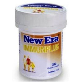 NEW ERA Immunplus 240 Comp. Ayuda a las defensas inmunológicas en cambios de estación, gripe y alergias