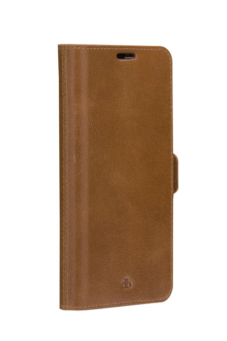 Dbramante1928 Funda Folio Lynge para Samsung Galaxy A53 16.5 cm (6.5") en Piel Auténtica Color Bronceado con Cierre Magnético