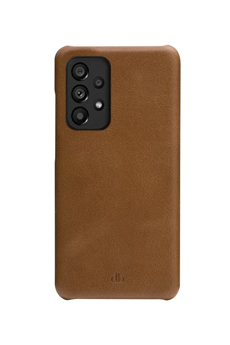 Dbramante1928 Funda Folio Lynge para Samsung Galaxy A53 16.5 cm (6.5") en Piel Auténtica Color Bronceado con Cierre Magnético