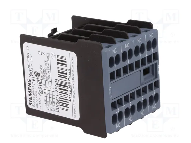 SIEMENS Contactores auxiliares NC x4 S0, S00, S2