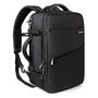 Inateck Mochila de Viaje BP03001 para Portátiles de 15,6-17 pulgadas, 40L, Negro