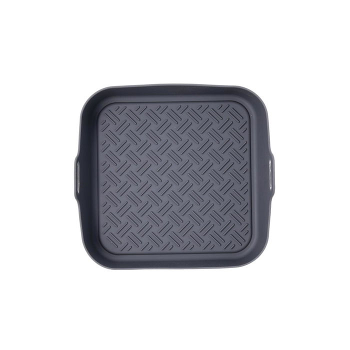 Cesta Cuadrada Silicona Naturalia Quid 22x22x9 cm (12 Unidades)