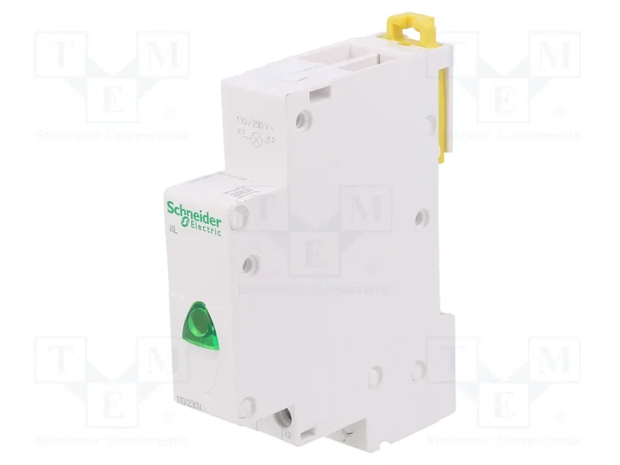 Schneider Electric ACTI9 Indicador LED Verde 110-230V AC Schneider Electric ACTI9 Indicador LED Verde 110-230V AC