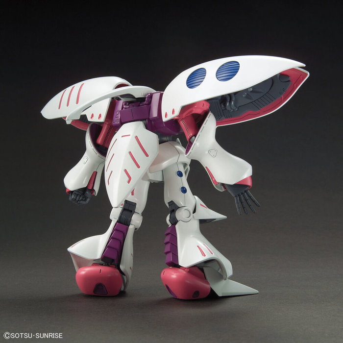 BANDAI HOBBY Maqueta HGUC 1/144 Qubeley de Mobile Suit Zeta Gundam con sistema Psycommu y funnels