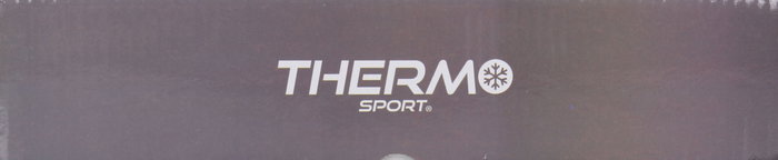 Thermosport Fiambrera Plástico-Acero 3 Compartimentos, Ancho 28 cm, Alto 20.5 cm, Largo 6 cm (6 Unidades)