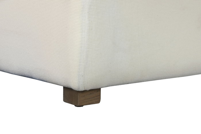 DKD Home Decor Sofá Urbano Beige, 270 x 86 x 80 cm, Altura Asiento 43 cm, Material Lino y Algodón con 2 Cojines