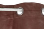 DKD Home Decor Cortina de Terciopelo Rosa Palo 140x260 cm con 8 Anillas