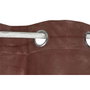 DKD Home Decor Cortina de Terciopelo Rosa Palo 140x260 cm con 8 Anillas