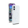 DeLOCK Funda para iPhone 17 compatible con MagSafe, Transparente-Blanco
