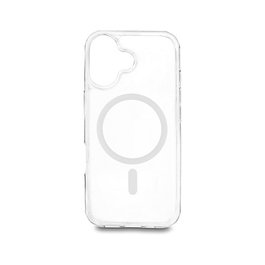 DeLOCK Funda para iPhone 17 compatible con MagSafe, Transparente-Blanco