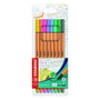 Stabilo Point 88 Estuche de 8 Rotuladores de Colores Pastel Trazo 0,4 mm