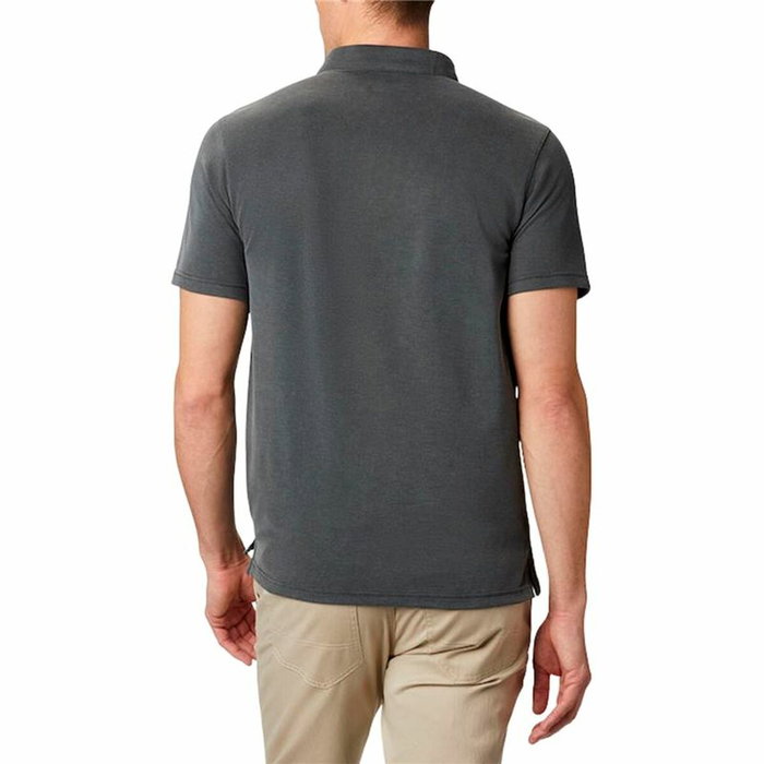 Polo de Manga Corta Hombre Columbia Nelson Point™ Gris oscuro 5XL Polo de Manga Corta Hombre Columbia Nelson Point™ Gris oscuro 5XL