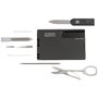 Victorinox Swiss Card cuchillo de bolsillo negro transparente V-0.71 33.T3
