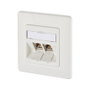 METZ CONNECT BTR Dose UP/2 de 2 puertos Cat.6 Clase E Blanco