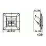 METZ CONNECT BTR Dose UP/2 de 2 puertos Cat.6 Clase E Blanco