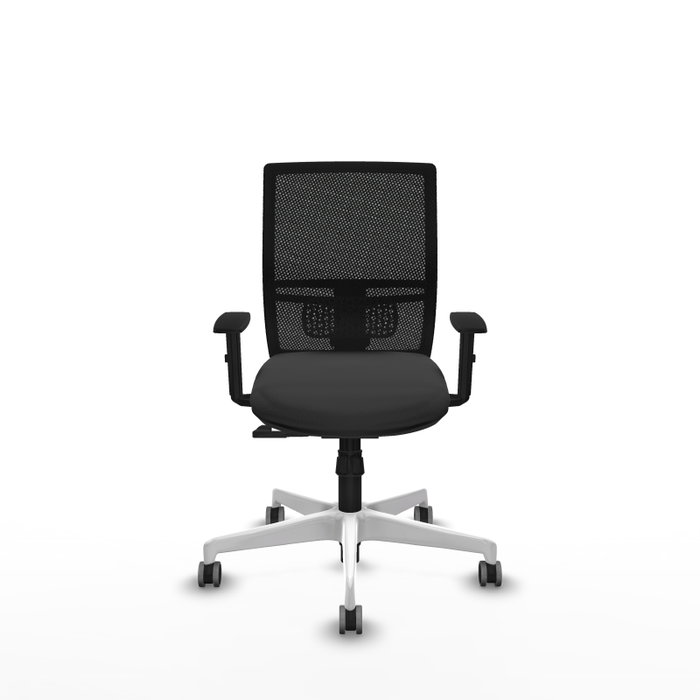 PIQUERAS Y CRESPO Silla de oficina Yunquera con mecanismo Sincro, Gris oscuro y Negro PIQUERAS Y CRESPO Silla de oficina Yunquera con mecanismo Sincro, Gris oscuro y Negro