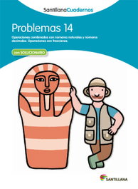 SANTILLANA, Problemas, Educación Primaria. Cuaderno 14 - Santillana