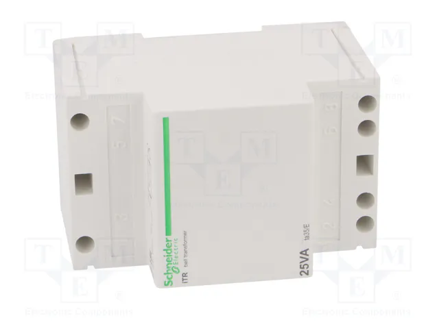 SCHNEIDER ELECTRIC Transformador de red ACTI9 25VA 230VAC 12V/24V para raíl DIN