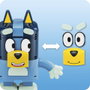 LEGO Familia de Bluey para Construir 11217 - Figuras de Bluey, Bingo, Mamá y Papá