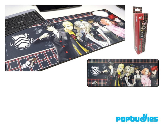 POPbuddies Alfombrilla de ratón Persona Shujin Academy 80 x 30 cm POPbuddies Alfombrilla de ratón Persona Shujin Academy 80 x 30 cm