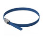 DeLOCK Sujetacables de Acero Inoxidable L 200 x B 4,6 mm Azul, 10 unidades