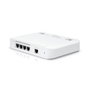Ubiquiti Switch Flex XG (USW Flex XG) Conmutador Conmutado Layer 2 4 Puertos 10GbE RJ45, 1 Puerto GbE PoE+ 802.3at, Compacto y Gestionado