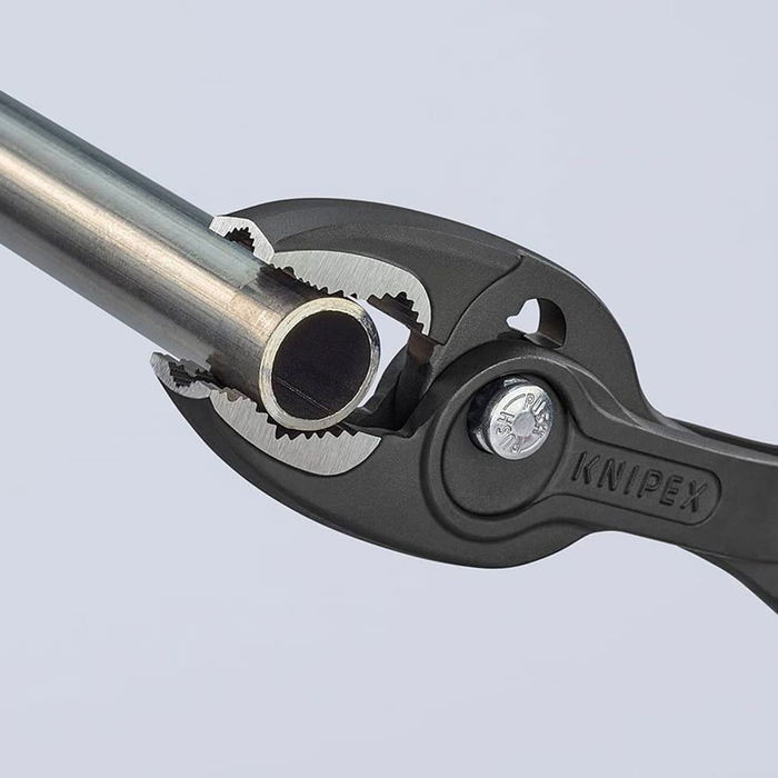 Knipex Alicates de Agarre Frontal Ajustable 8201200 200 mm - Agarre Frontal y Lateral para Piezas Desgastadas