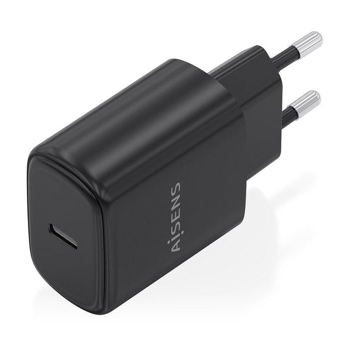 Aisens Cargador GaN 30W USB-C PD 3.0 Negro A110-0976