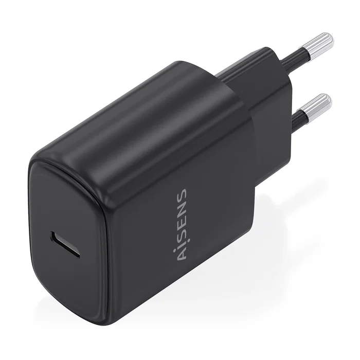 AISENS Cargador GaN 30W USB-C PD3.0 Negro A110-0976