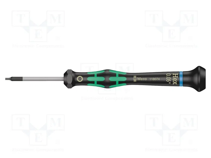 WERA Destornillador de precisión Allen HEX 3mm WERA Destornillador de precisión Allen HEX 3mm