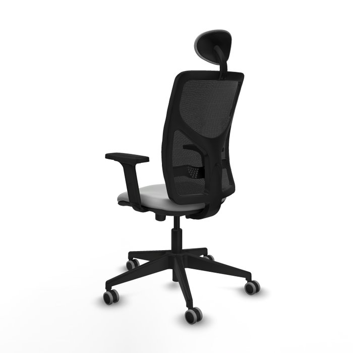 PIQUERAS Y CRESPO Silla de oficina Motilla con mecanismo Sincro/Traslack, Gris claro y Negro PIQUERAS Y CRESPO Silla de oficina Motilla con mecanismo Sincro/Traslack, Gris claro y Negro