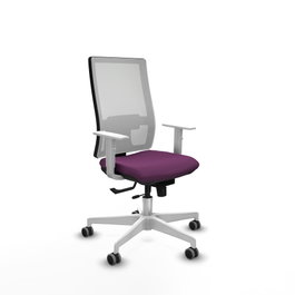 PIQUERAS Y CRESPO Silla de oficina Horna Morado y Blanco