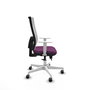 PIQUERAS Y CRESPO Silla de oficina Horna Morado y Blanco