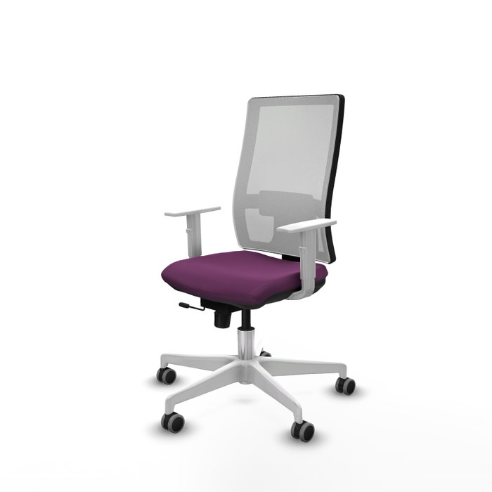 PIQUERAS Y CRESPO Silla de oficina Horna Morado y Blanco PIQUERAS Y CRESPO Silla de oficina Horna Morado y Blanco