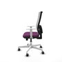 PIQUERAS Y CRESPO Silla de oficina Horna Morado y Blanco