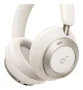 Anker Soundcore Space One Pro Auriculares Diadema Inalámbricos Bluetooth con Cancelación Activa de Ruido (ANC) - Hasta 60h Autonomía - Color Blanco Cream