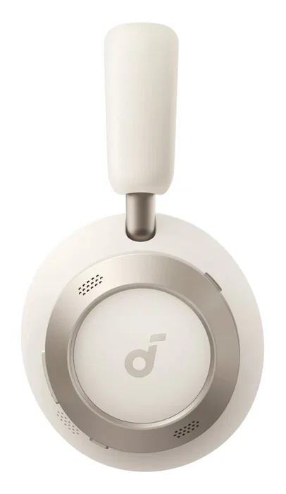 Anker Soundcore Space One Pro Auriculares Diadema Inalámbricos Bluetooth con Cancelación Activa de Ruido (ANC) - Hasta 60h Autonomía - Color Blanco Cream