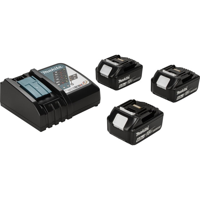 Makita DDF492RG3J Atornillador de batería con 3 baterías de 6.0 Ah Makita DDF492RG3J Atornillador de batería con 3 baterías de 6.0 Ah