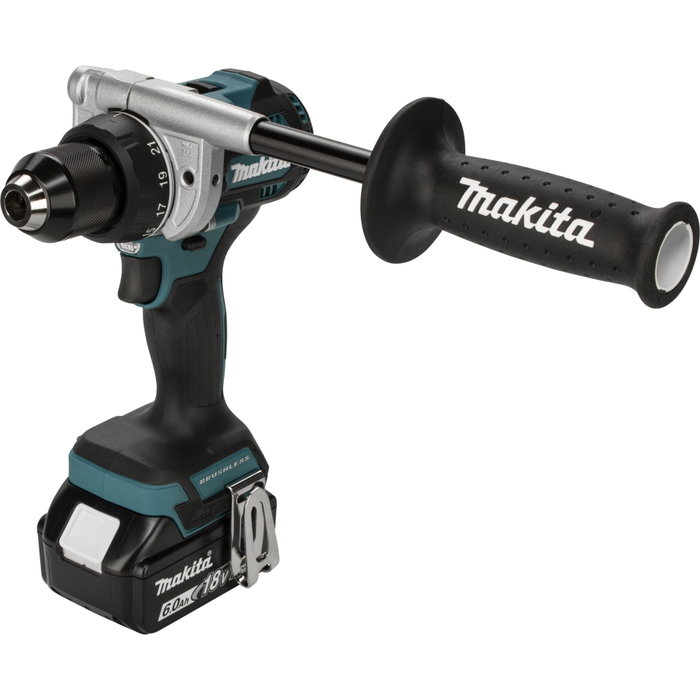 Makita DDF492RG3J Atornillador de batería con 3 baterías de 6.0 Ah Makita DDF492RG3J Atornillador de batería con 3 baterías de 6.0 Ah