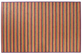 DKD Home Decor Alfombra Bamboo carpets 25 Urban Multicolor 200 x 140 cm (2 Unidades)