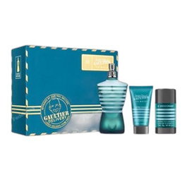 Jean Paul Gaultier Le Male Gift Set 125ml EDT + 50ml Aftershave Balm + 75g Deodorant Stick