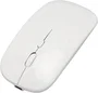 Generico Ratón inalámbrico recargable 2 en 1 Bluetooth + USB 2.4GHz 1600 DPI blanco